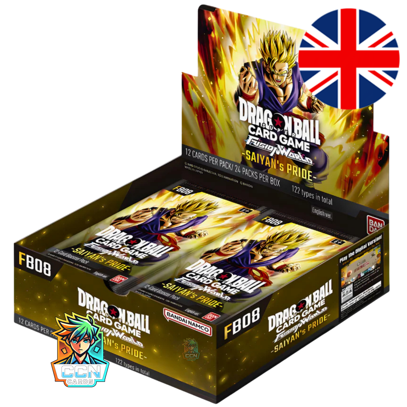 Dragon Ball Super - Fusion World Saiyan's Pride FB08 - ENG