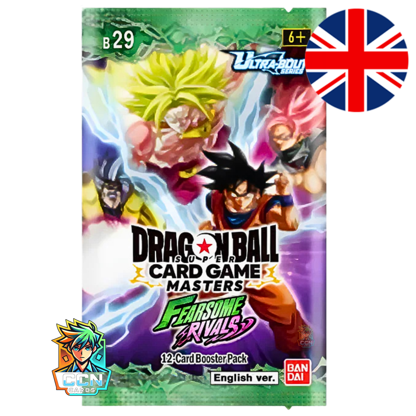 Dragon Ball Super - Fearsome Rivals Booster B29  - ENG