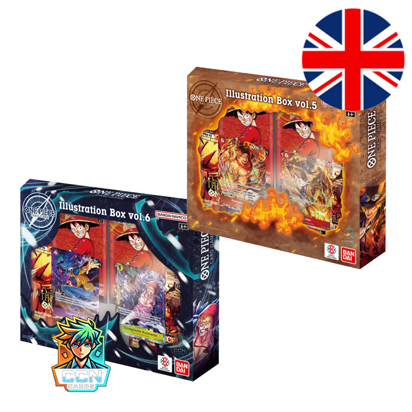 One Piece -  Illustration Box Vol. 5 / Vol. 6 (IB05 / IB06) - ENG