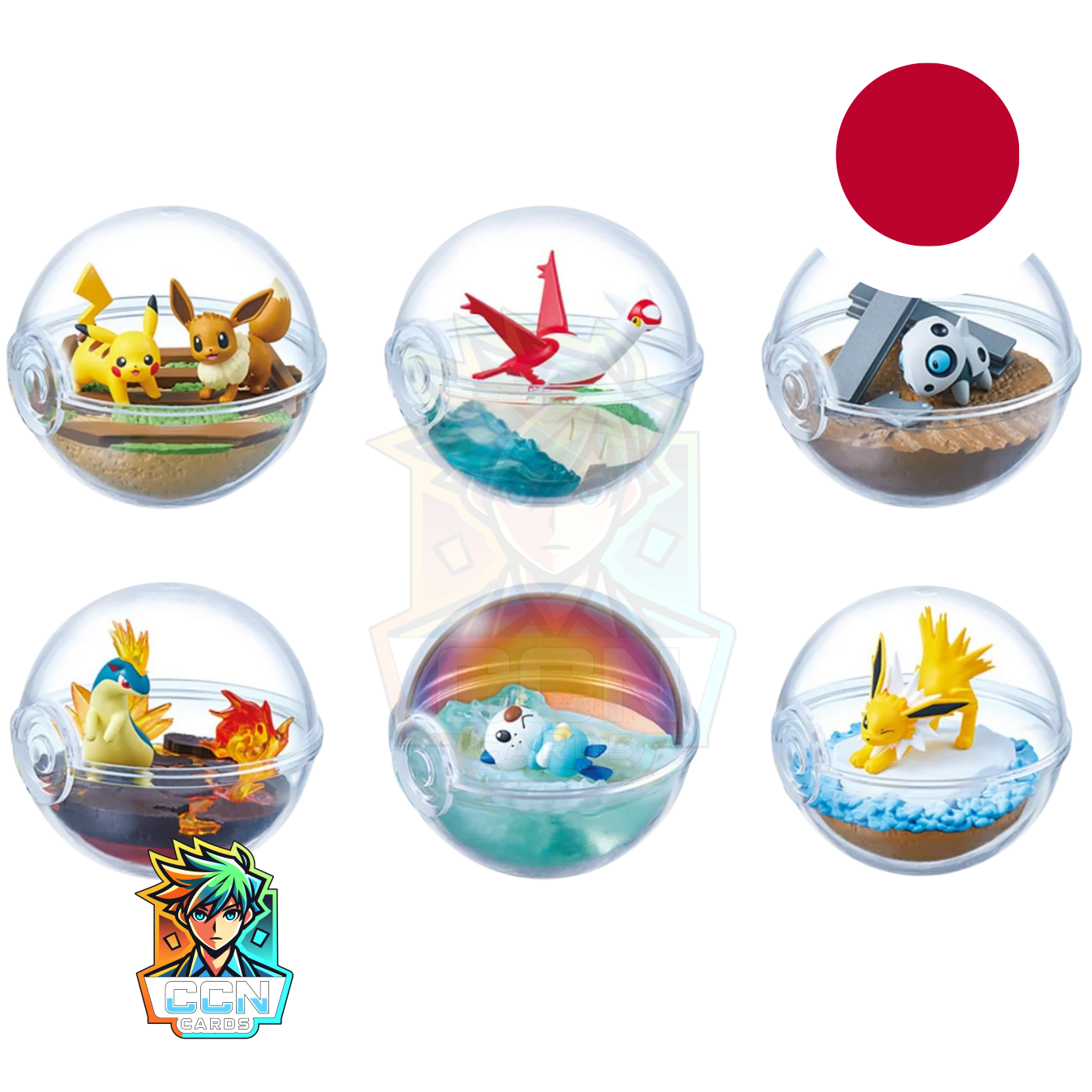 Pokémon - Mini Figur Terrarium Collection 13 Re-Ment Blindbox - JAP