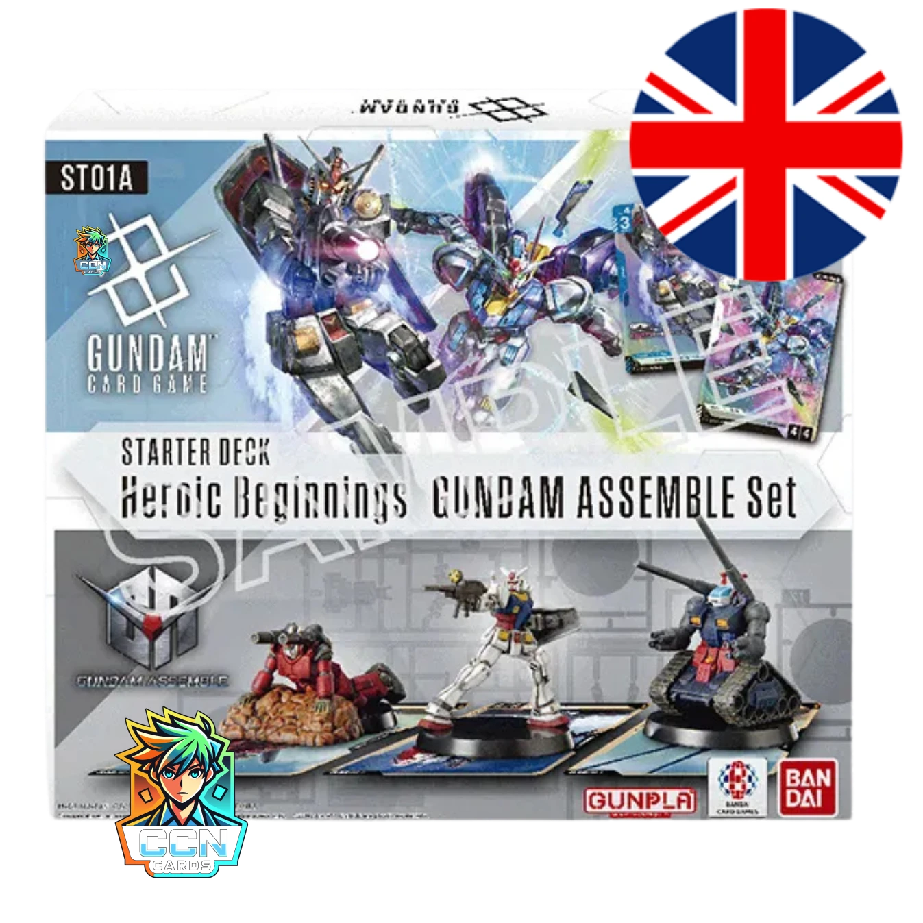 Gundam Card Game - Starter Deck Heroic Beginnings ST01/ST01A - ENG