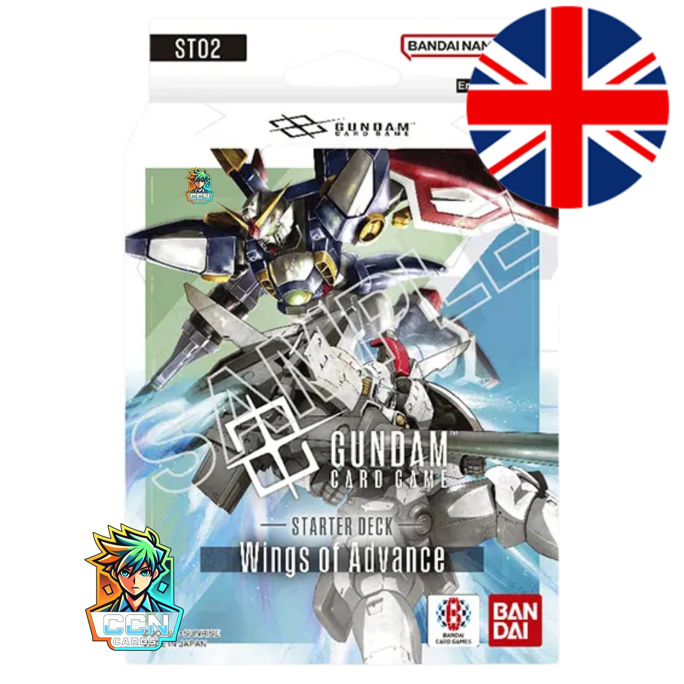Gundam Card Game - Starter Deck Wings of Advance ST02/ST02A - ENG