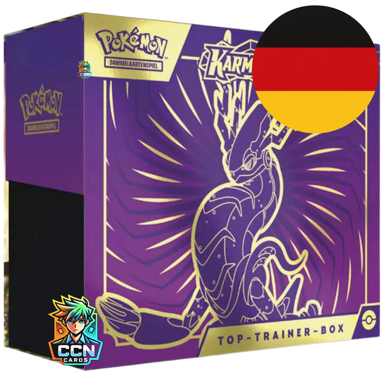 Pokémon Karmesin & Purpur -Top-Trainer-Box - DE