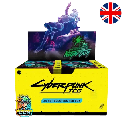 VORBESTELLUNG: Cyberpunk TCG - Welcome To Night City 24pc Booster Display - ENG