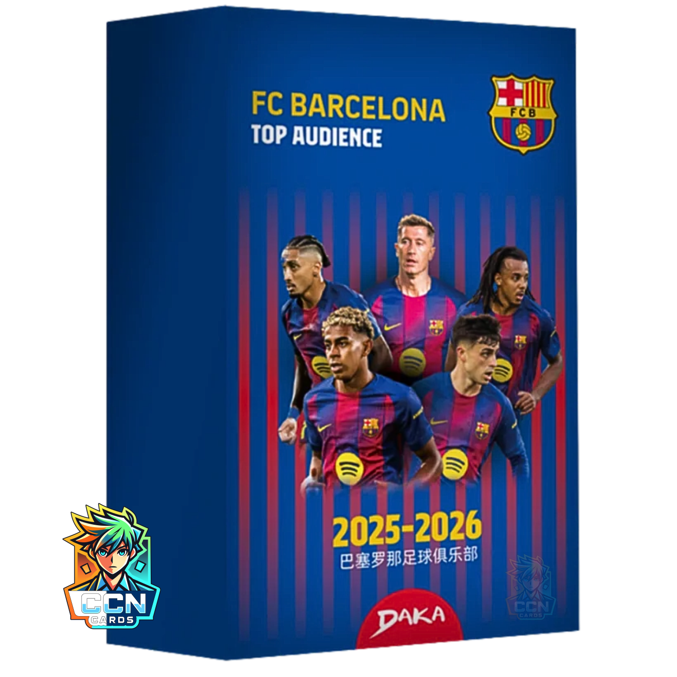 DAKA - 2025/26 FC Barcelona Top Audience - Hobby Box – CCN Cards