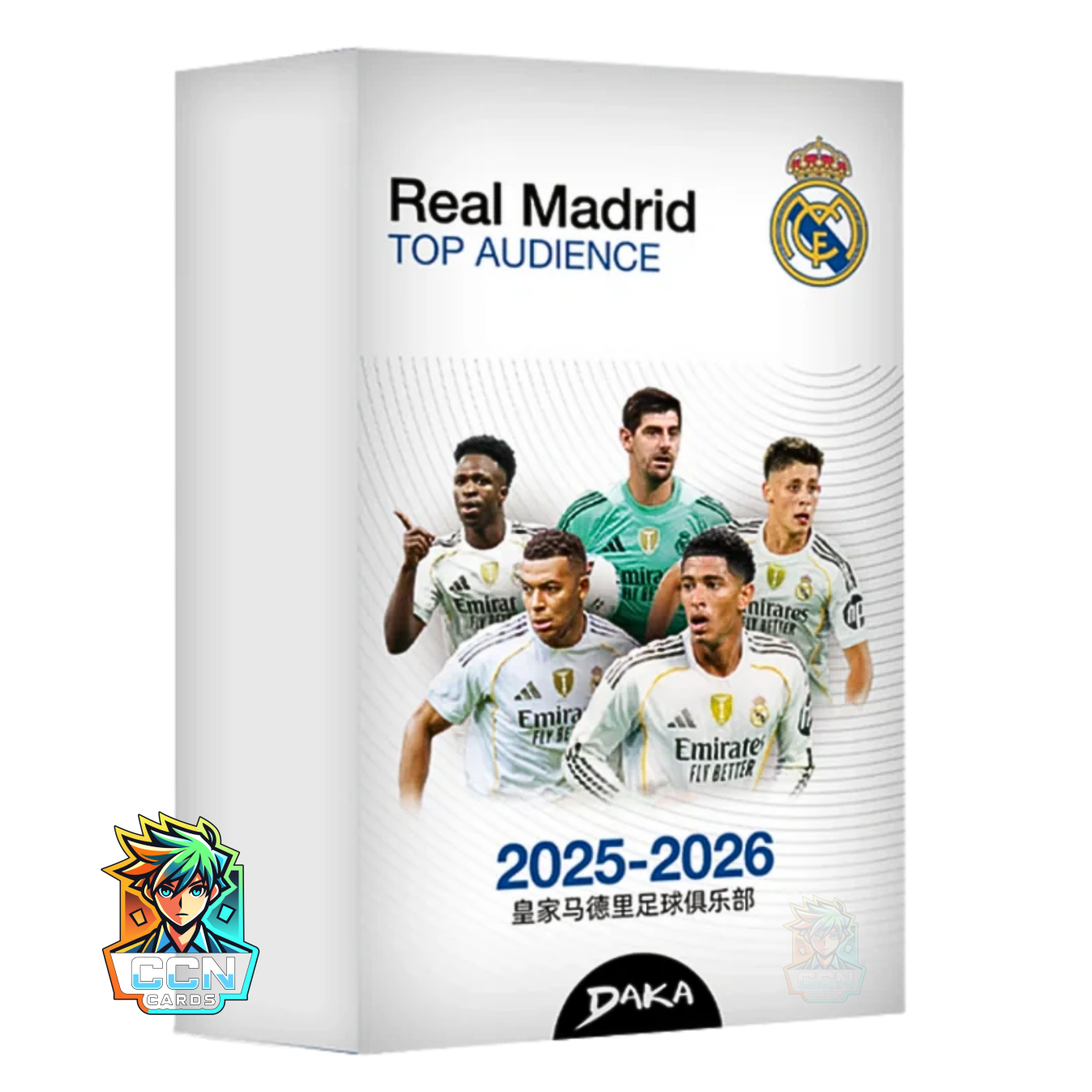 DAKA - 2025/26 Real Madrid Top Audience - Hobby Box