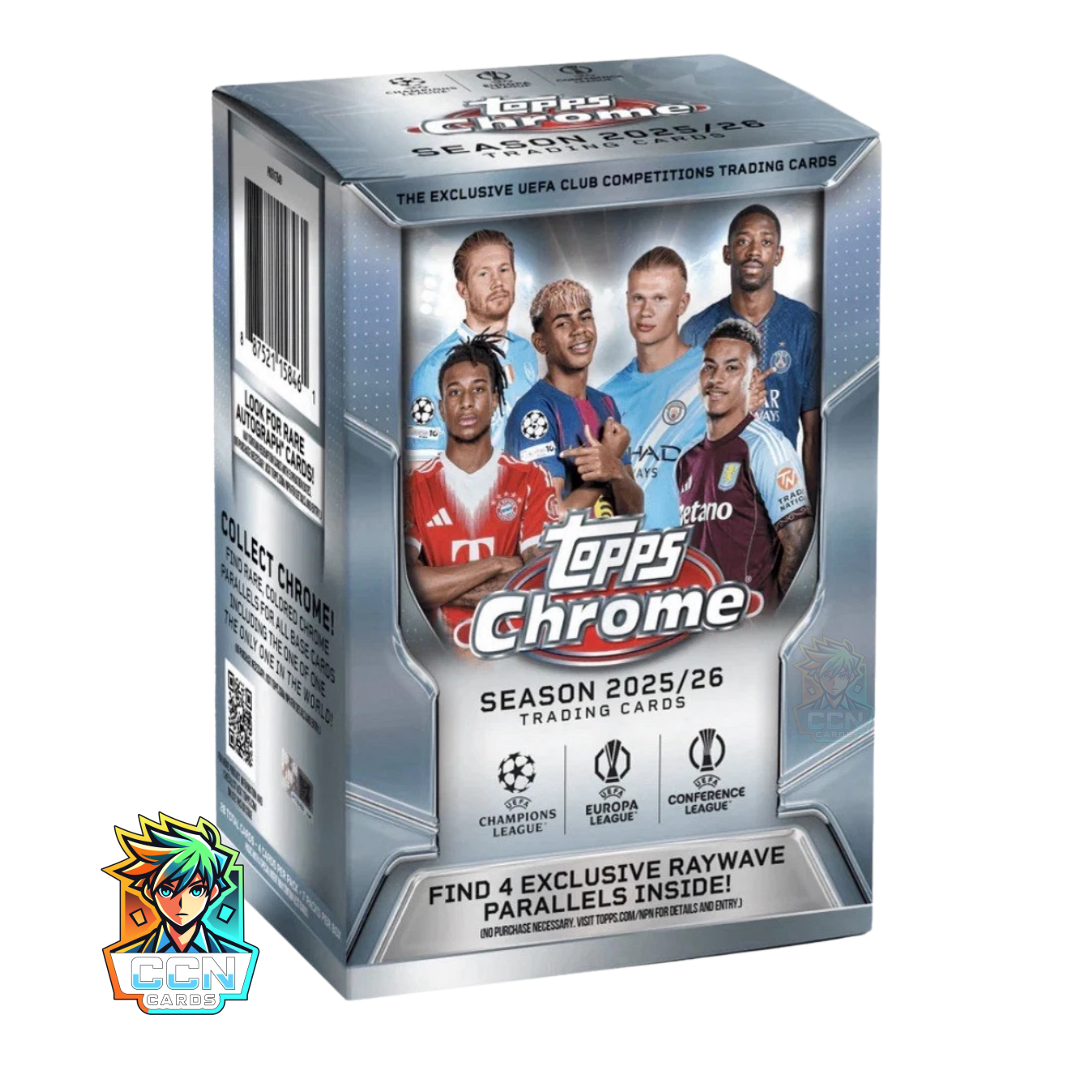 Topps - Chrome UEFA Club Competitions 2025/26 - Value Box