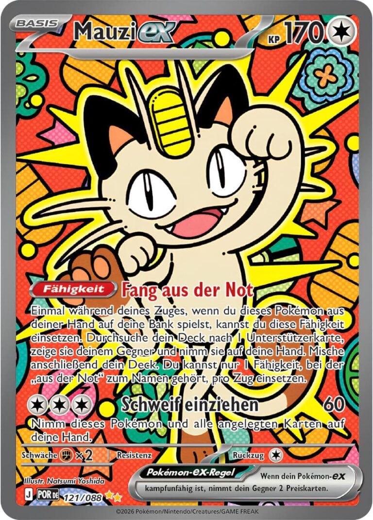 Pokémon Mega Entwicklung - Optimale Ordnung - DE