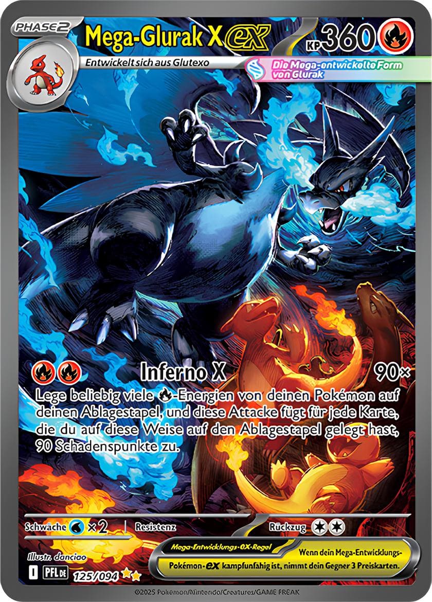 Pokémon Mega Entwicklung - Fatale Flammen Booster - DE