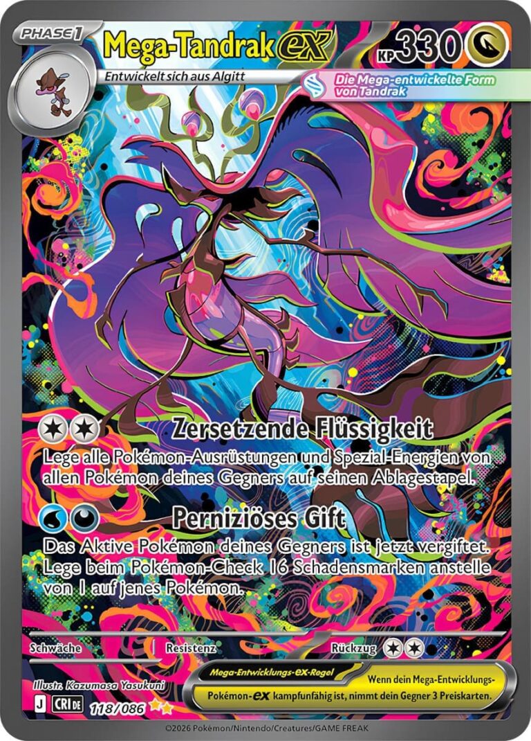 Pokémon Mega Entwicklung - Wachsendes Chaos - DE