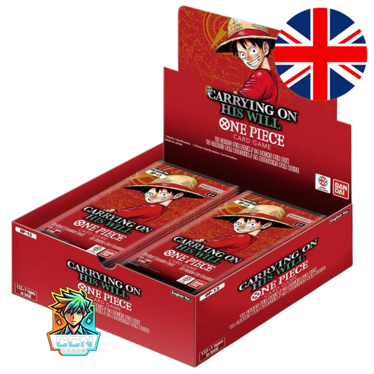One Piece - OP13 - Carrying On His Will - ENG - VORBESTELLUNG - Display - TCG