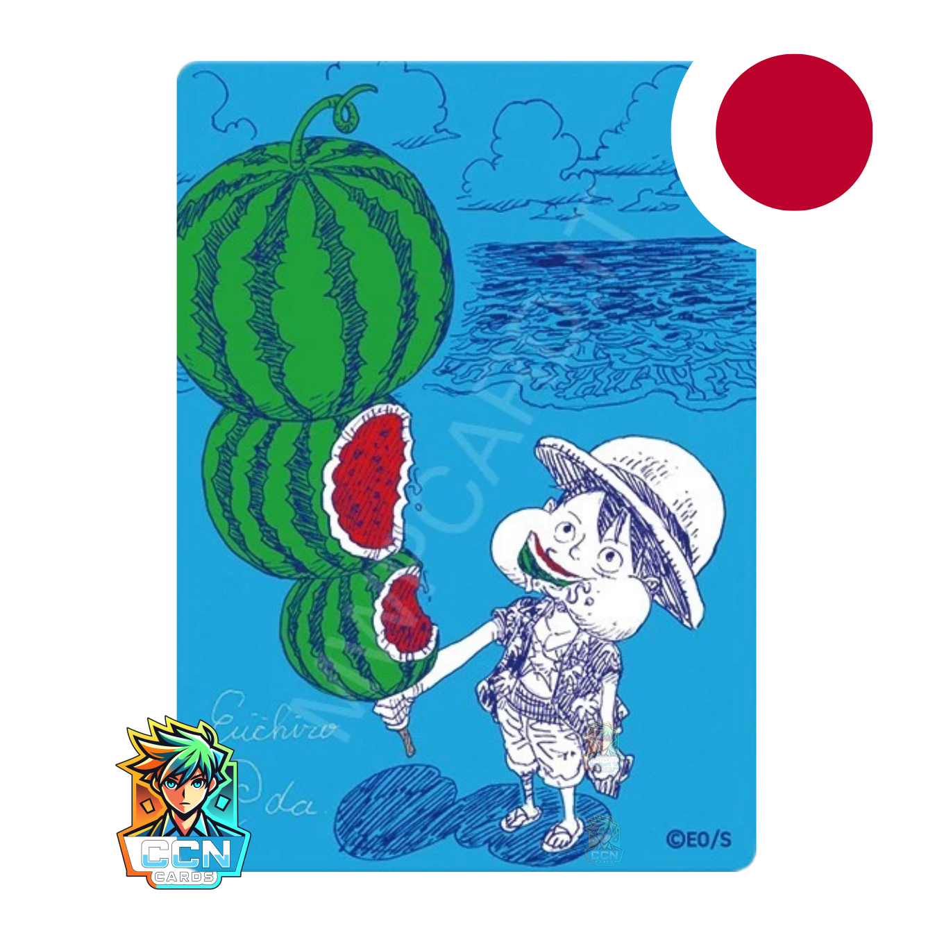 Pre-Order: One Piece Natsucomi 2026 Metal Card Monkey D.Luffy - Signature Eiichiro Oda