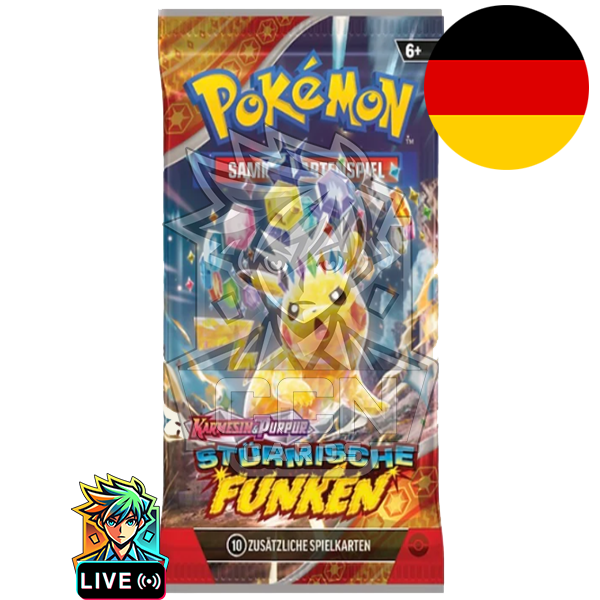 Pokémon Karmesin & Purpur - Stürmische Funken - DE
