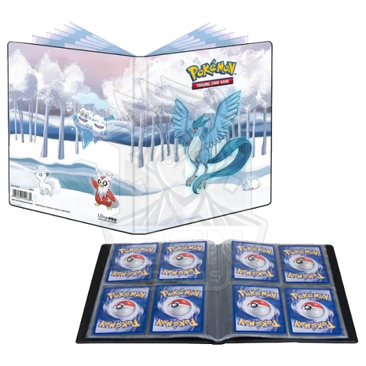 Ultra Pro - Galerie-Serie Frosted Forest 4-Pocket Binder für Pokémon