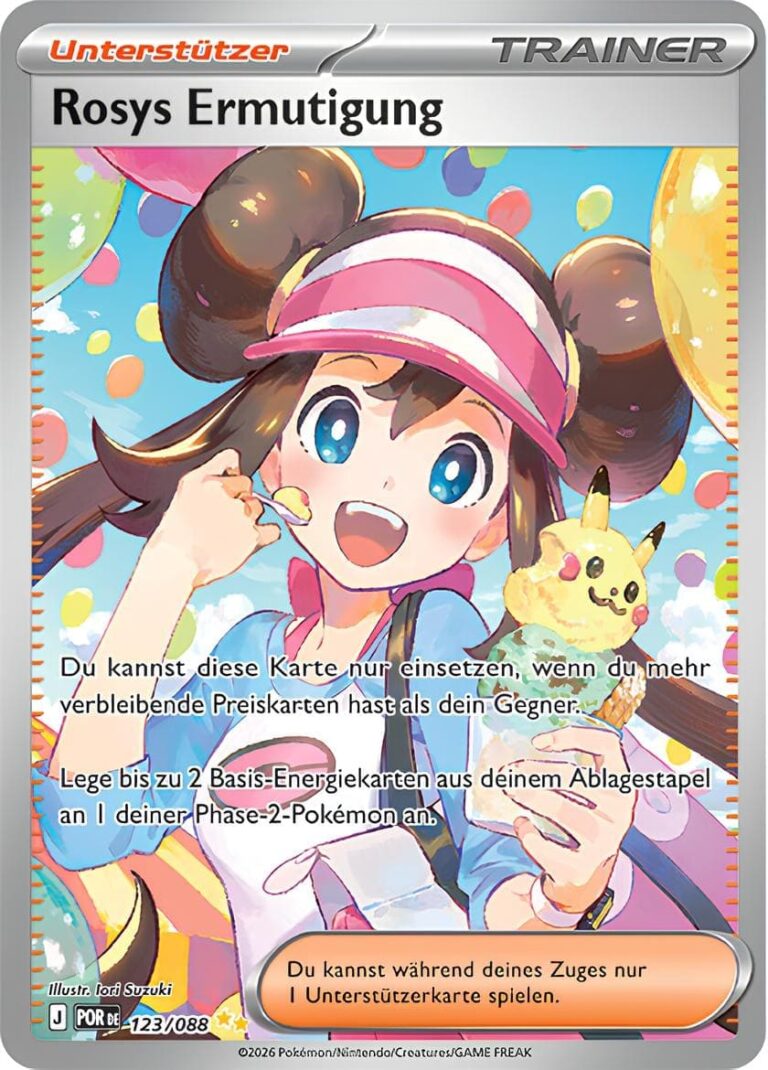 Pokémon Mega Entwicklung - Optimale Ordnung - DE