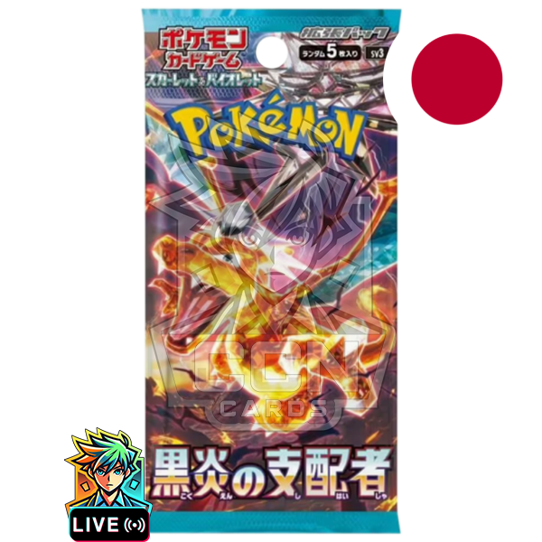 Pokémon - Ruler of the Black Flame - SV3 - JAP