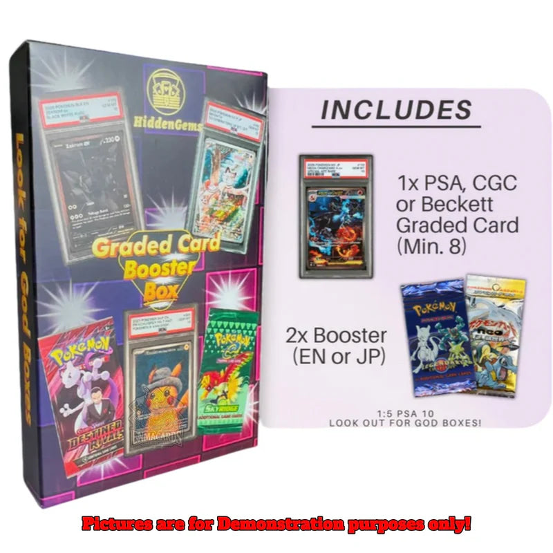 Hidden Gems - Pokémon Graded Card Booster Box