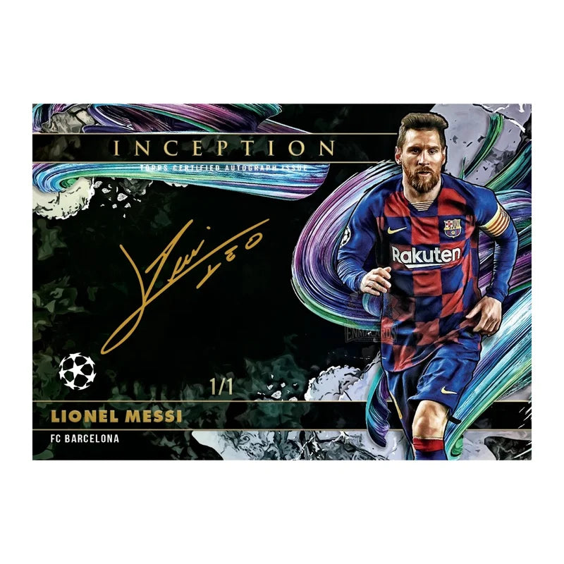 Topps - 2025/26 Inception UEFA Club Competitions - Hobby Box