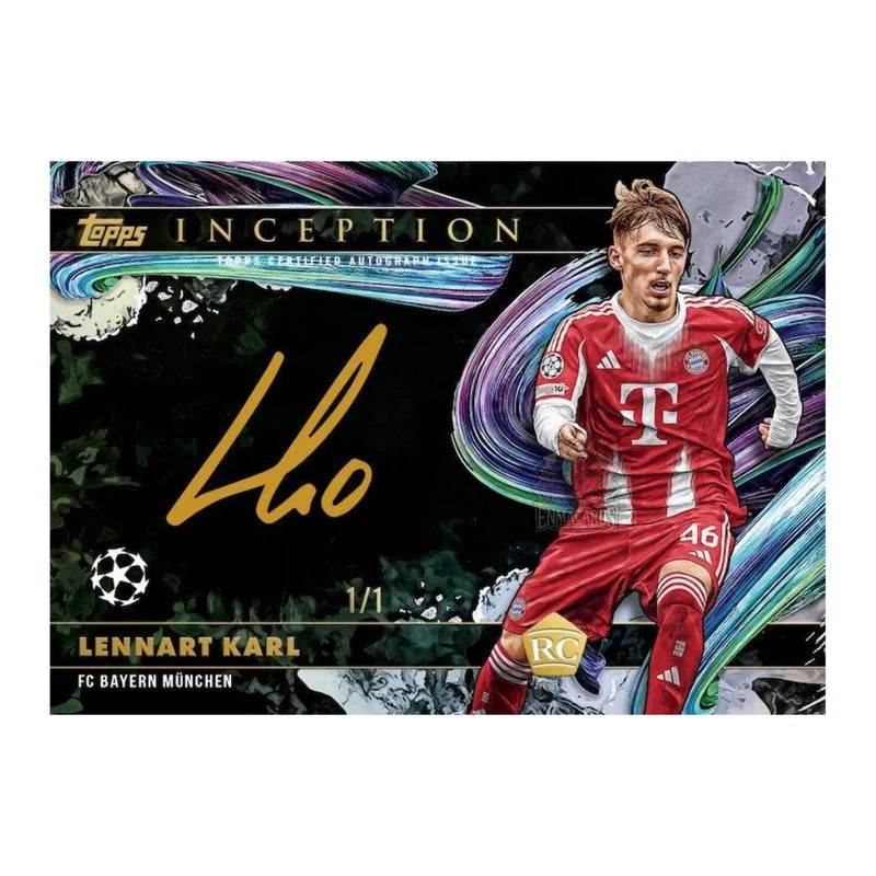Topps - 2025/26 Inception UEFA Club Competitions - Hobby Box