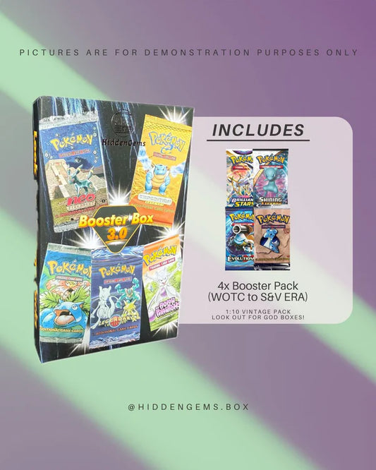 Hidden Gems - Pokémon Booster Box 3.0