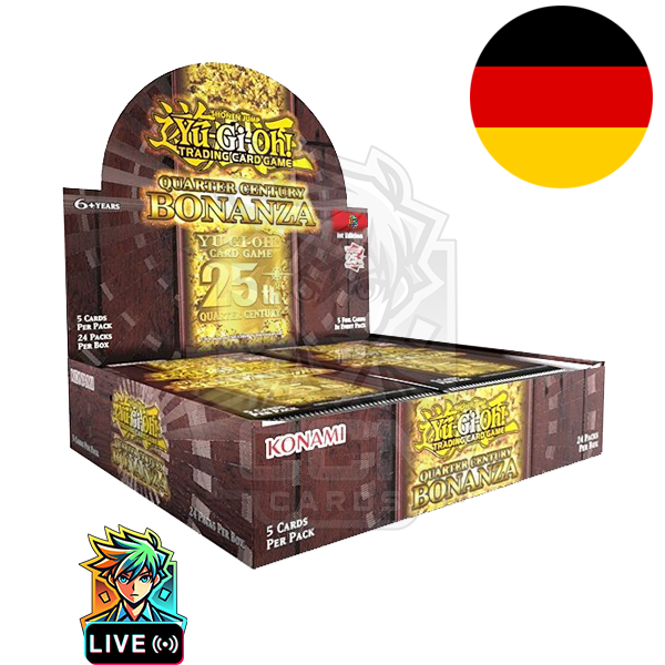 Yu-Gi-Oh! - Quarter Century Bonanza 1. Auflage - DE