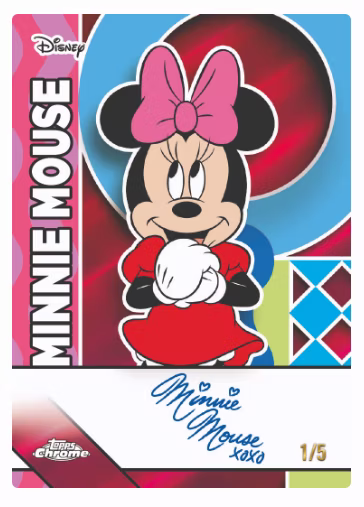 Topps - Disney Chrome Value Box 2026