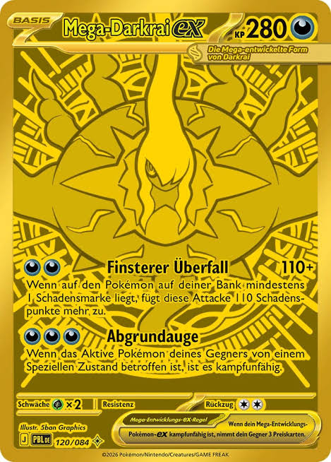 Pokémon Mega Entwicklung - Dunkelnacht - DE