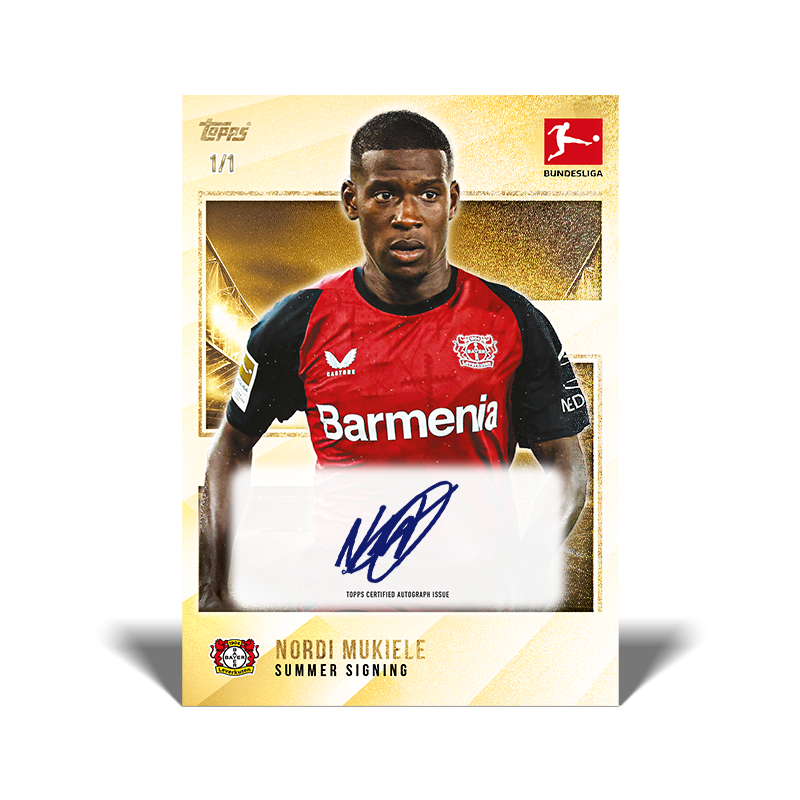 Topps Summer Signings 2024/25