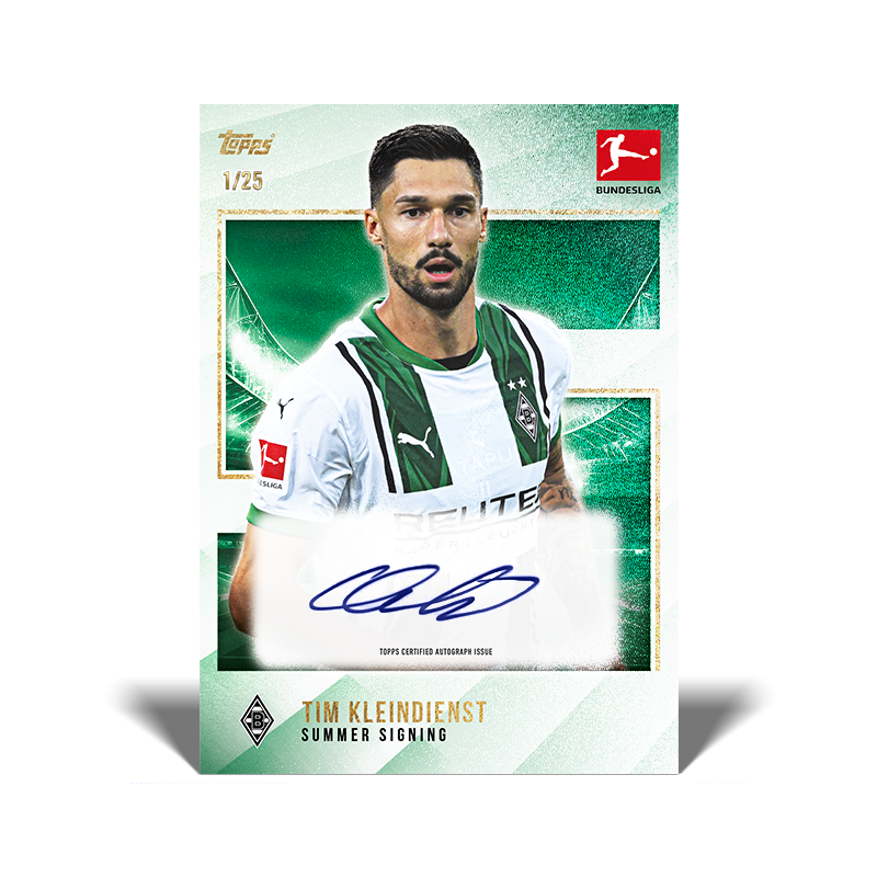 Topps Summer Signings 2024/25